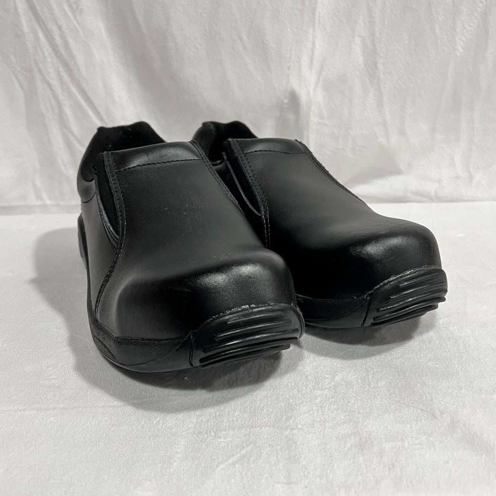 Brazo’s Black Leather‎ Slip-On Loafers for Men size 10